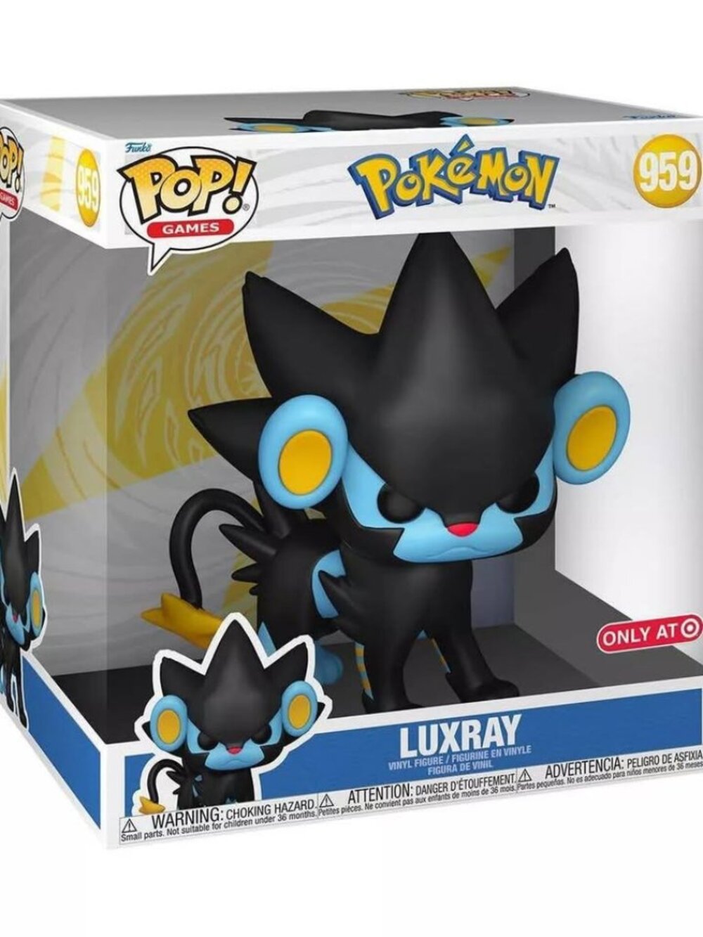 Pokémon Luxray Funko EXTRA LARGE POP Vinyl Figure New